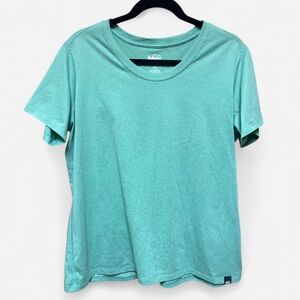 REI Co-op Women's Active Pursuits Sea Foam Green Tee